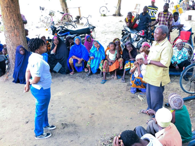 LHRC Program Officers Provide Legal Aid in Nanhyanga and Tandahimba Wards, Addressing Land and Marriage Disputes.